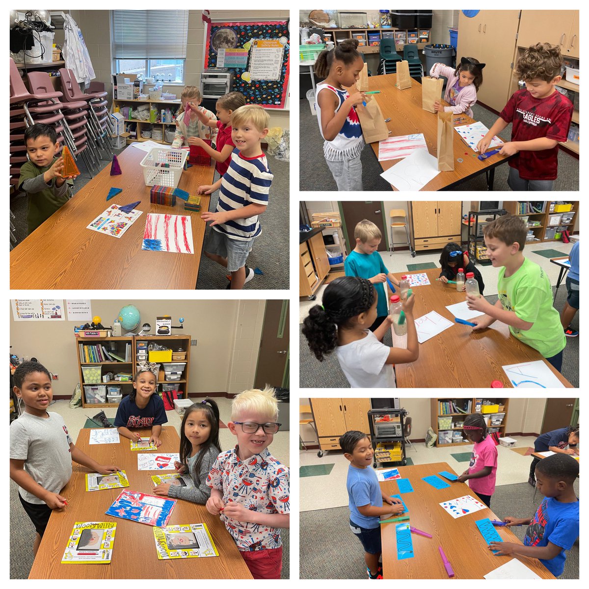 We had a great time exploring magnets in the science lab today!🧲 <a href="/HumbleISD_ESE/">Eagle Springs Elem</a> #eseSOAR