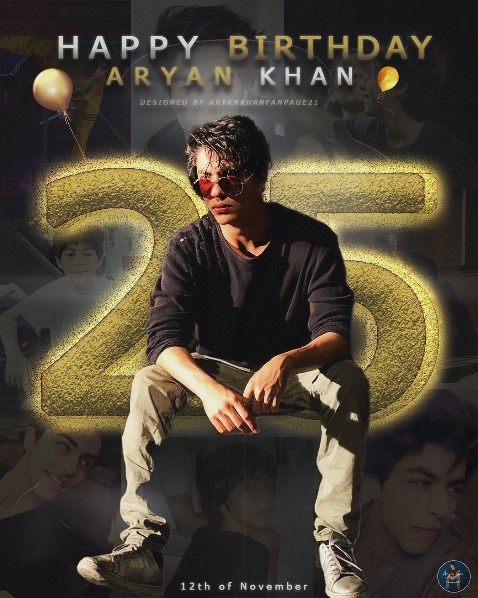 Happy Birthday to Aryan Khan  