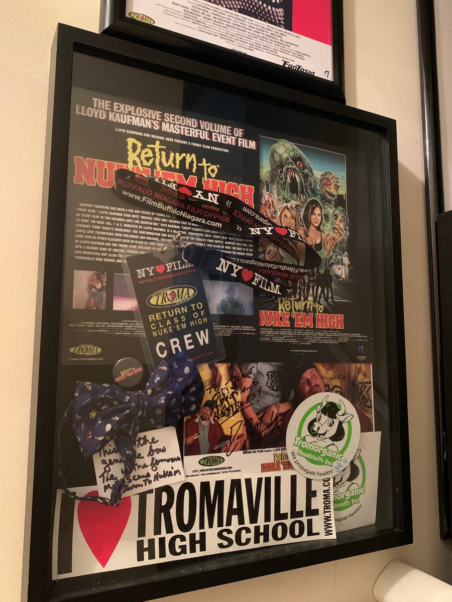 80sbabyTru's tweet photo. #returntonukeemhigh #props #troma @Troma_Team @TromaRon @TheRealTromaDan @lloydkaufman #swag #movieprops https://t.co/9EdxaMS4e3