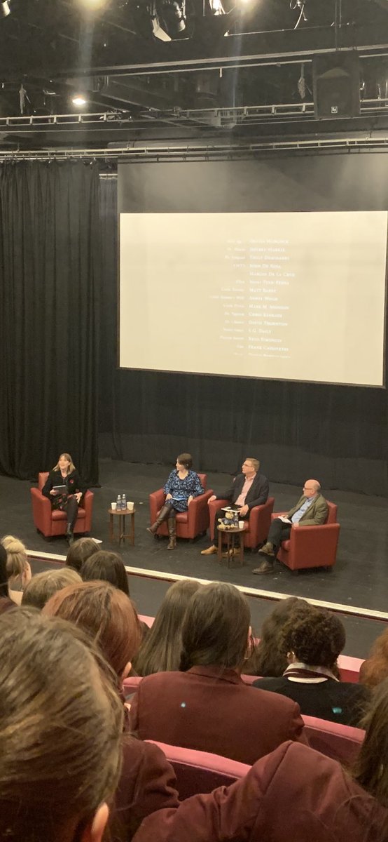 AnitaGracie's tweet image. Delighted to have hosted a Bioethics film and panel discussion event @stranbelfast with @UnionTCollege today. Wonderful to hear over 400 A-Level students engaging with these important issues around medical and reproductive technology.