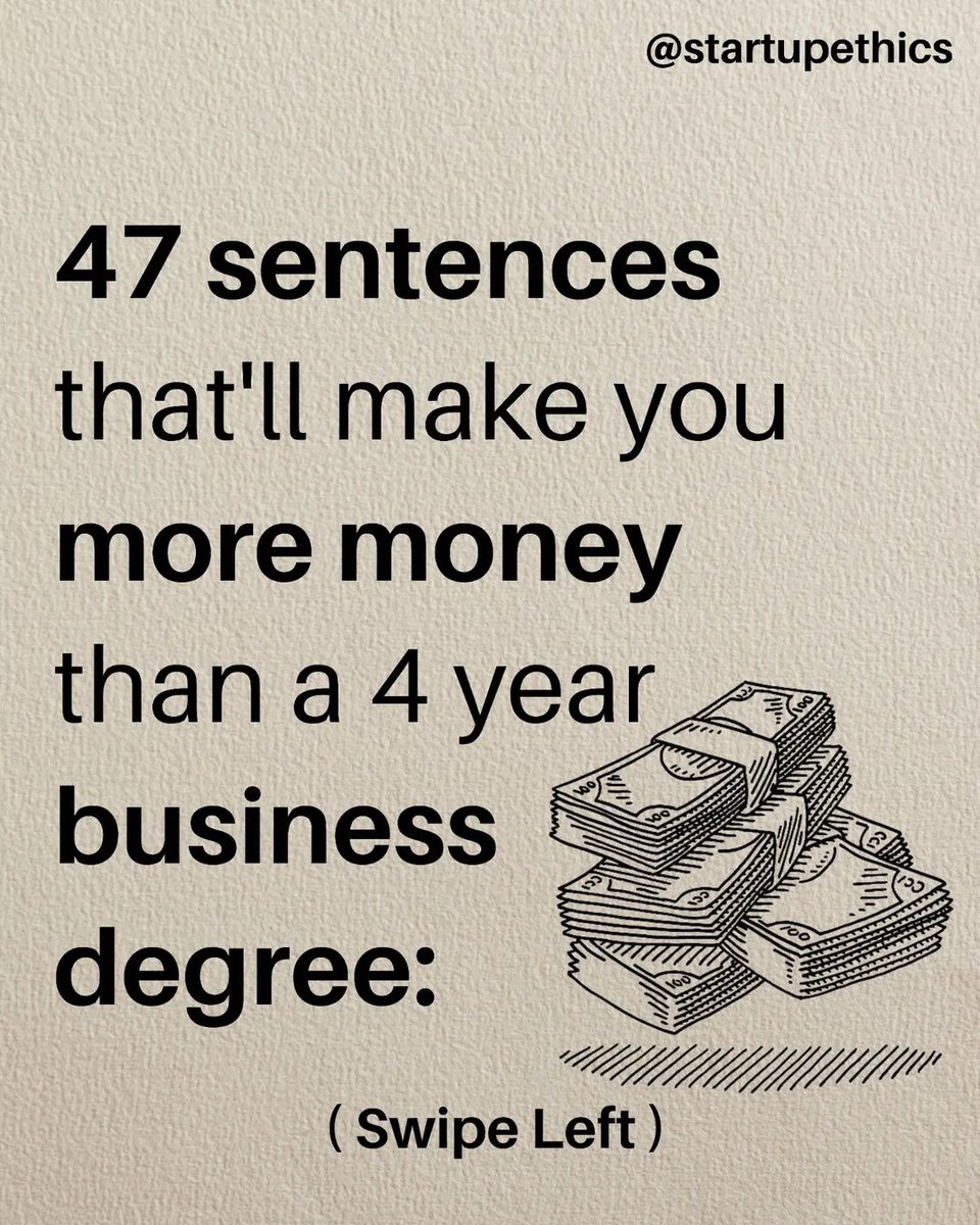 Read these 47 sentences & change your bank account... المسلسل من