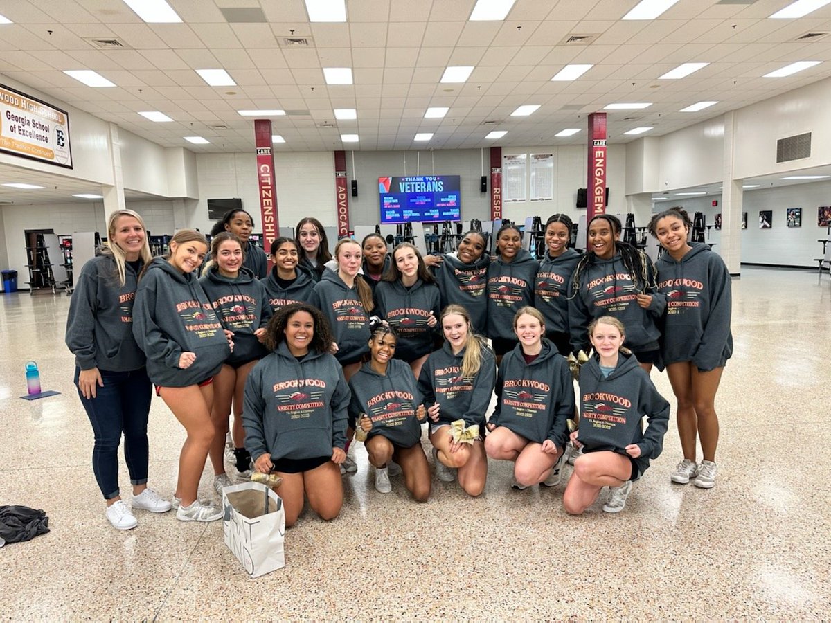 cheer_bronco's tweet photo. HUGE shout out &amp; 🍀GOOD LUCK🍀 to our Region Champ Competition squad as they head off to State tomorrow (11/12) 😆 Please come out &amp; show your support! The competiition is at the Macon Centreplex at 3:00pm. Tickets are on the GHSA website under cheerleading.  GOOO BRONCOS! https://t.co/UQnAjeSrvV