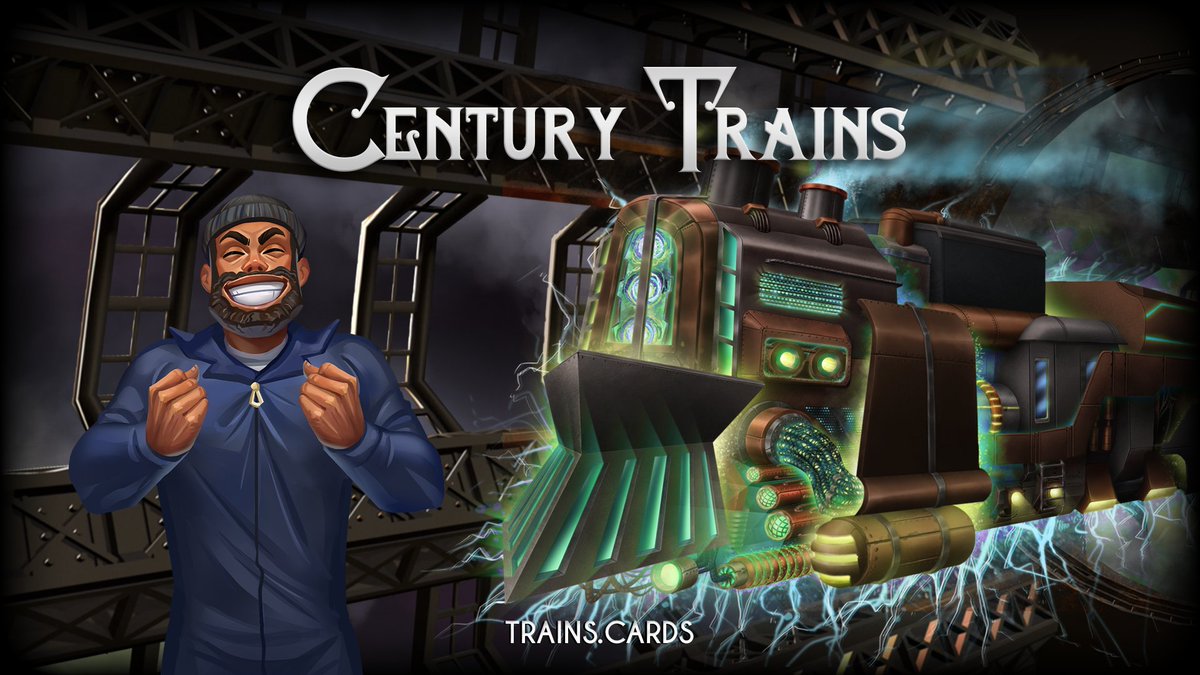CenturyTrain's tweet photo. Century Trains are LIVE!
https://t.co/vZCr0tM6iG

@WAX_io
 #NFTProjects #NFTGaming #waxp #WAXNFT https://t.co/EPnOnhgbxL