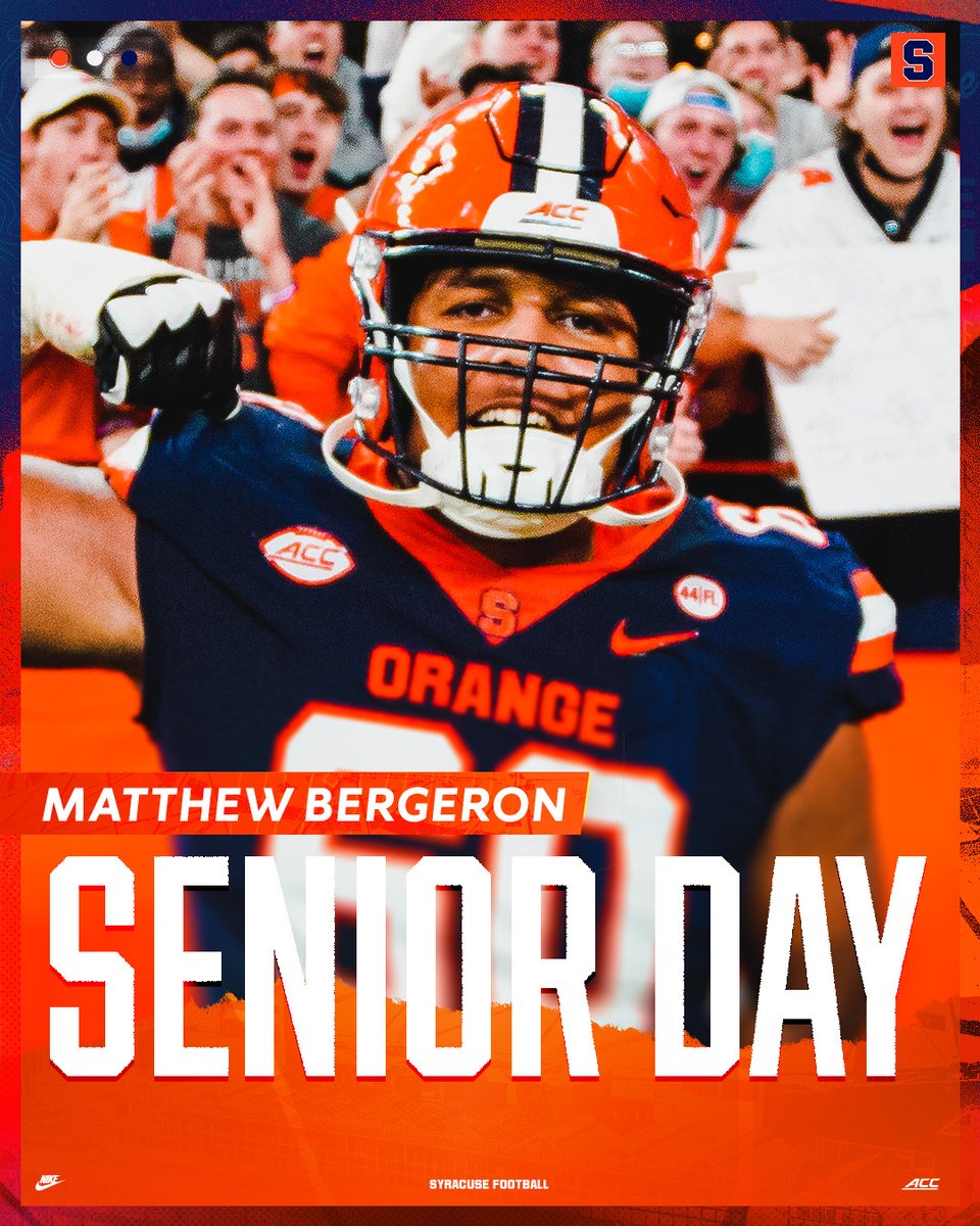 Showed up for a camp. Developed into one of the best players in the country. 

<a href="/MatthewkBerger1/">Matthew Bergeron</a> is participating in tomorrow's senior day ceremonies.