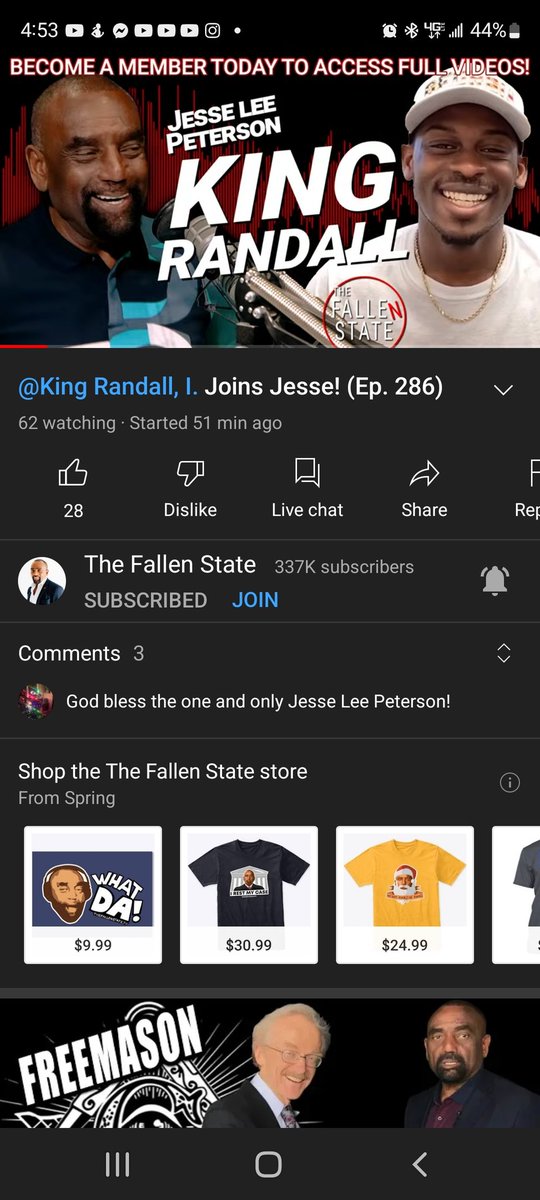 KingOfDa229's tweet photo. Checking out the interview with @NewEmergingKing on the #FallenState https://t.co/Q5nJGbFvkk