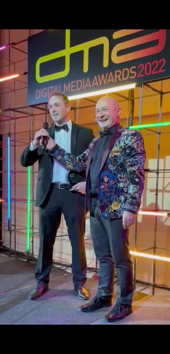 TUS_BusMgmt's tweet image. Digital Marketing Student of the Year at @dma22irl is Chris Kearns!! We are so proud of him &amp;amp; all our TUS Athlone nominees. 🎉
#dma22irl