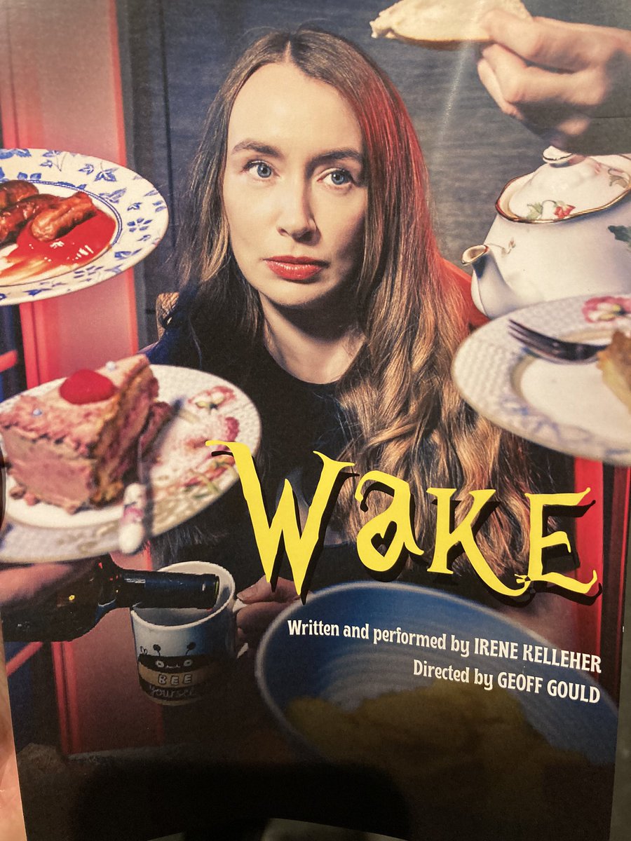 Congratulations @Ireneie_cat - what a superb show tonight @Viking_Theatre - well done to everyone involved. #wake