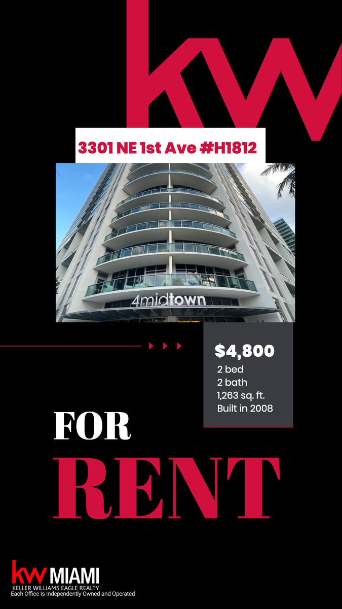 Who needs a #rental in #Miami?