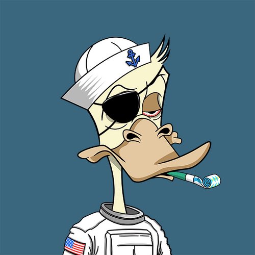 #NewNFTProfilePic NFT by OkayDuck_Deployer <a href="/OkayDuckYC/">Okay Duck Yacht Club 🦆</a> 

Just scooped my second Space Duck for a measly .015 thank you paper hands!!! 🦆❤️