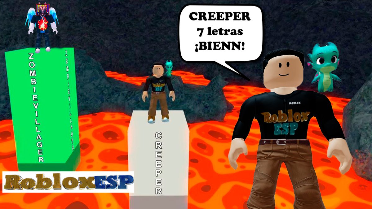 SoyRobloxESP's tweet image. Nuevo video de Roblox
ESCRIBE o MUERE (TYPE OR DIE)
👉 youtu.be/P5G71cvftA4
Déjanos tu👍en el vídeo
comparte🔁
y suscríbete🎮
#roblox #robloxEsp #videosparaniños #robloxparaniños #juegosparaniños #youtubers #alphabetfriends #escribeomuere #typeordie