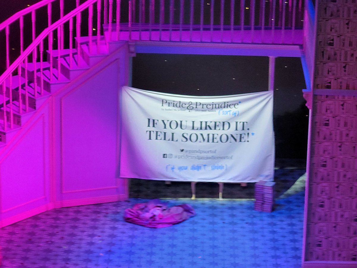 🌈🥰🎇 'I really was like, this is hurting my face' overheard from a random next to me as I was writing a tweet about how incredible <a href="/pandpsortof/">prideandprejudicesortof</a> was.  2 more shows Glasgow, some of best comedy acting you'll see.  It's worth it!