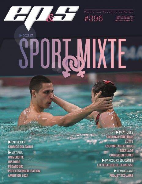 La Revue EP&amp;S #396 est sortie aux <a href="/EditionsEps/">Editions EP&S</a> ! 
Retrouvez dans la page d’actualités, le sommaire, les titres des articles du dossier : “SPORT MIXTE” et bien d’autres informations. @cpdeps17 <a href="/EquipeEPS16/">EquipeEPS16</a> <a href="/DSDEN79/">DSDEN Deux-Sèvres</a> <a href="/DSDEN86/">DSDEN de la VIENNE</a> 
revue-eps.com/fr/actualites_…