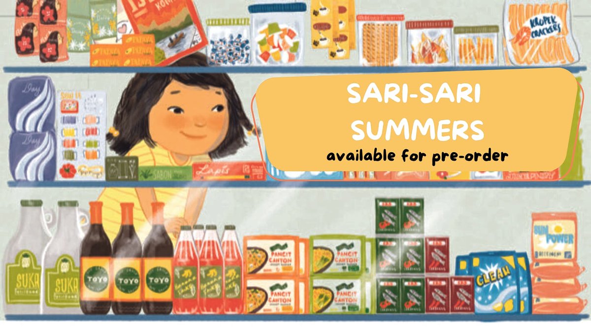 lynnorbontigao's tweet photo. Happy Friday! MY debut as PB author SARI-SARI SUMMERS(@Candlewick Apr 2023) is available for preorder.

NJ is cold &amp; I can't wait to have more ice candy next summer(recipe in book). If you miss d Philippines, I know I do esp during XMAS, you can show your kids a glimpse of home. https://t.co/zHIVDTbOe8