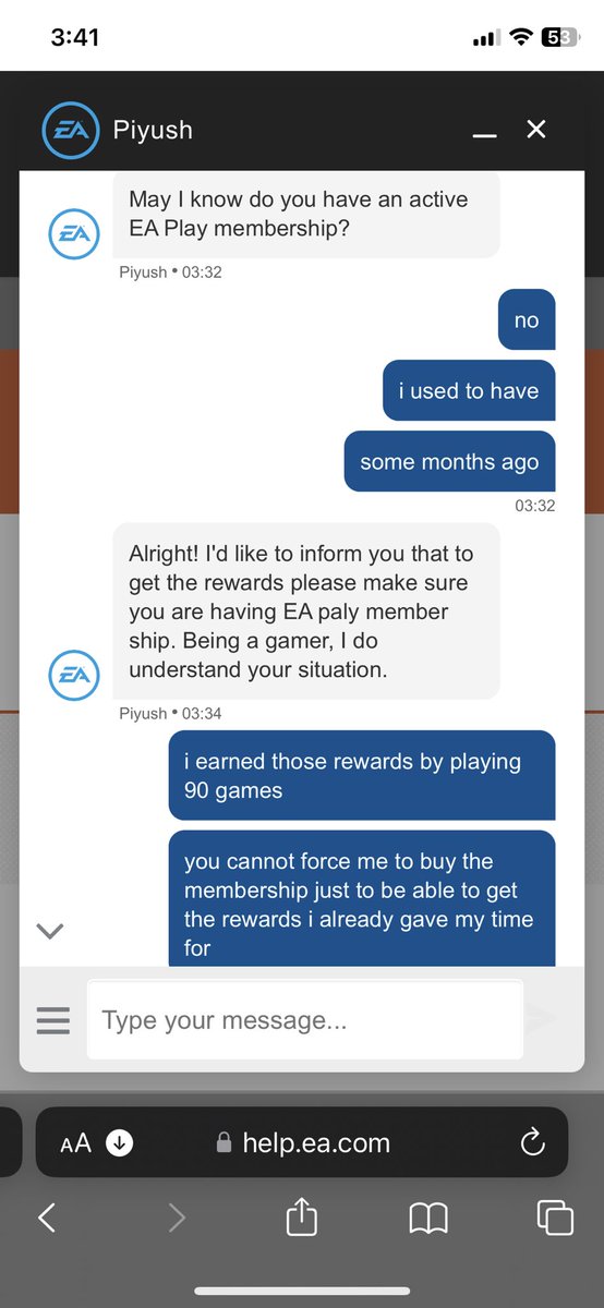 Lucifer4Hell666's tweet photo. @EAFIFADirect Bruh how can you deny me my rewards and force me to buy your membership? https://t.co/zH6vrND3kD