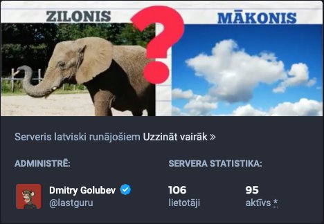 Milzu prieks un lepnums, ka mūsu jau ir vairāk par 100! 🥳 Pie mums vari dabūt savu zilo ķeksīti, nemaksājot 8 dolārus!