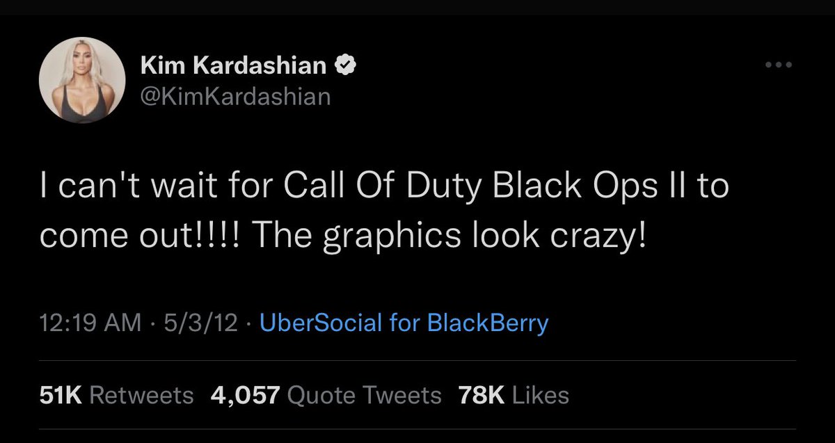 charlieINTEL's tweet photo. black ops 2 launched 10 years ago and let’s remember this iconic tweet https://t.co/aR0mjSaEHd