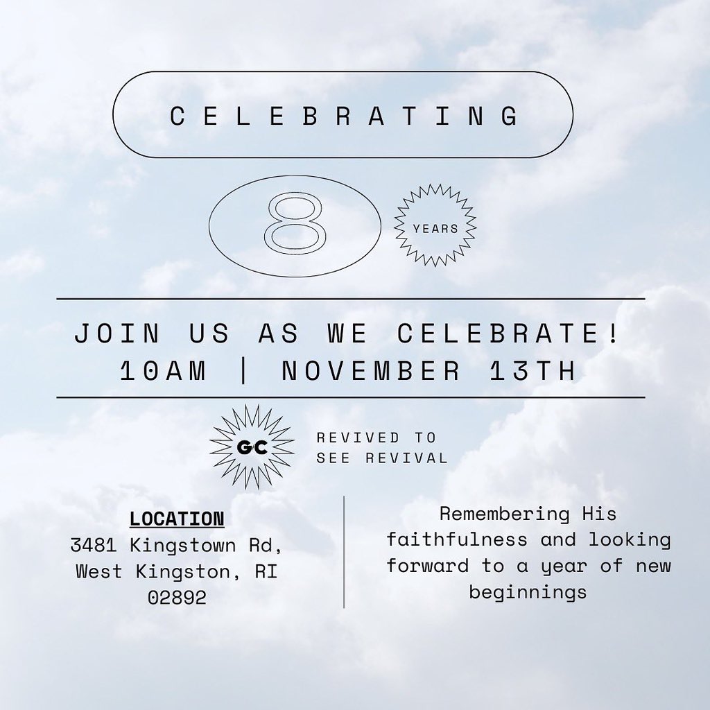 GenerationRI's tweet photo. See you Sunday!
3481 Kingstown Rd
South Kingstown. 10AM
Next to URI! https://t.co/k7C6Yo9Dmf