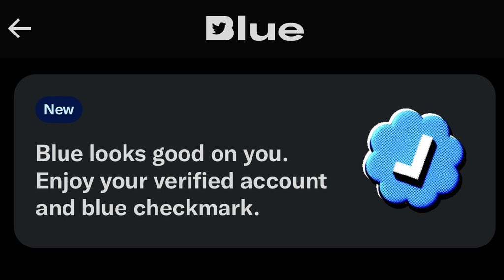 We're sending Twitter Blue to the first 1,000 people who INTERACT… ✅
