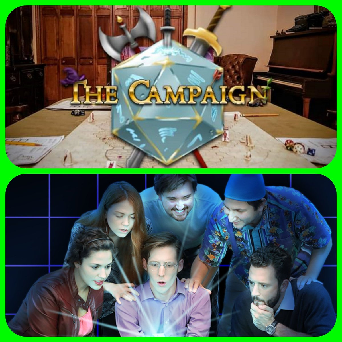 TheCampaignWeb's tweet image. After watching #WEIRDTheAlYankovicStory on @TheRokuChannel CHECK OUT &quot;The Campaign&quot;!
Find out what happens when 7 friends get sucked into their own #ttrpg 
Created by @MMetzger812 Produced by @actionshowstuds @JandJprodatl 
#indieseries @stareable #supportonpatreon #FantasyRP