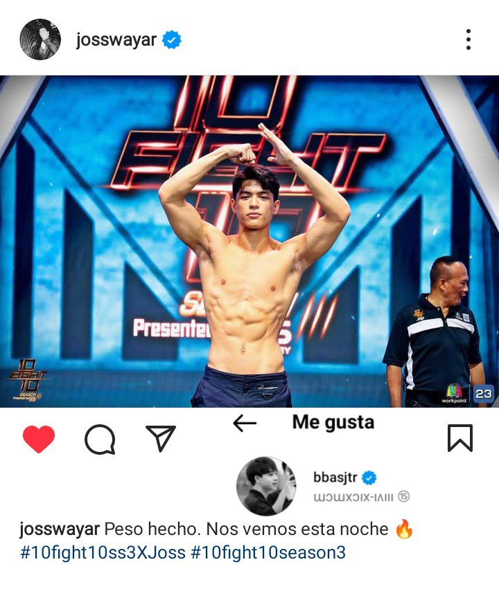 Zelda_prg's tweet photo. 😳One moment please, there Bas mentioned the 10Fight10 right?!
Although I didn't understand who he meant about wanting to take part in the next SS but probably that means he watched this right?!
Curious coincidence😁 cuz...
😏 I remind U who fought this SS3?
#JossBas
#JossBass https://t.co/0aShOID91O