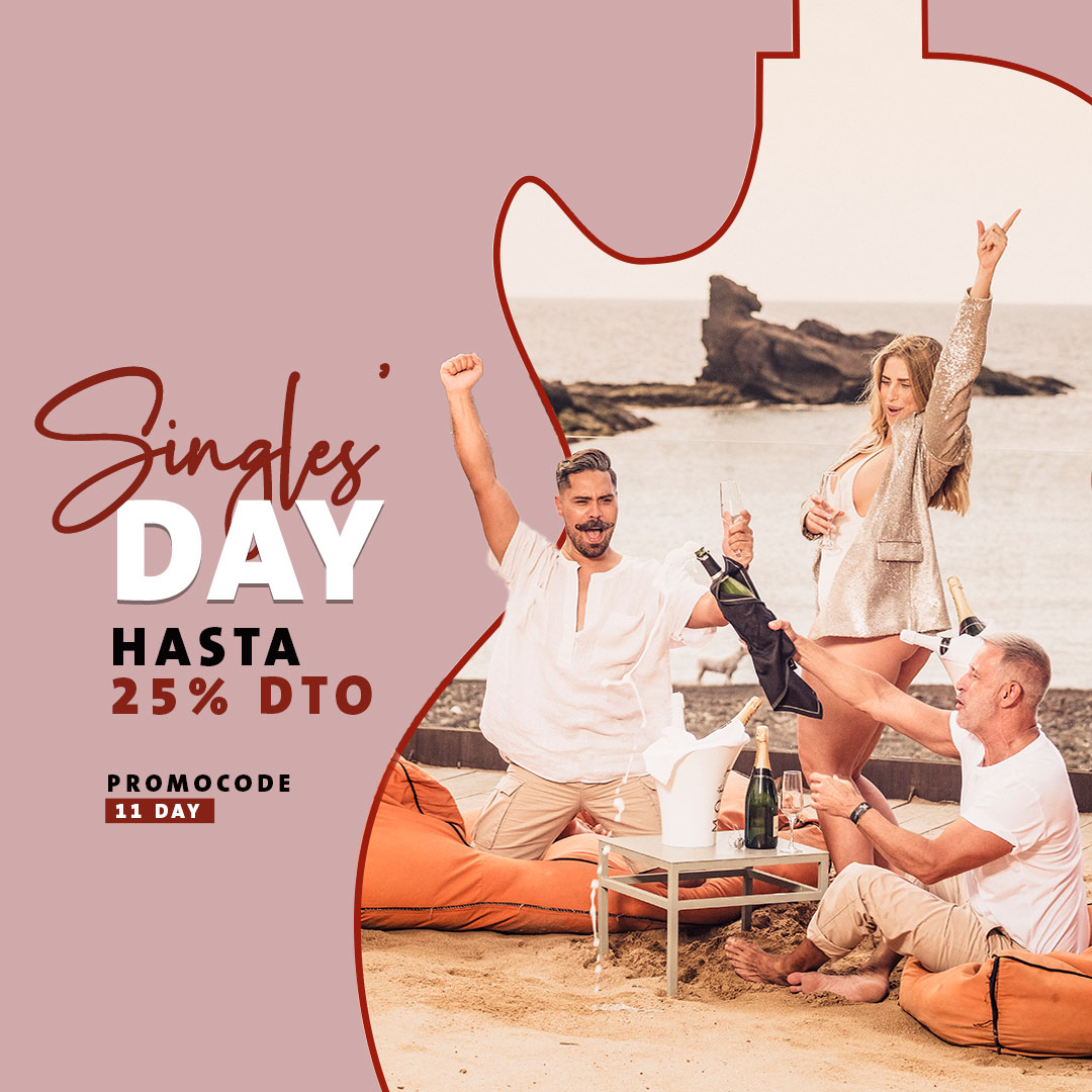 Regálate unos días de sol en cualquier momento del año reservando en Hard Rock Hotel Tenerife con el promocode 11DAY y recibirás hasta un 25% de descuento para disfrutar del Singles' Day.
RESERVA YA 👇🏼hardrockhotels.com/tenerife/