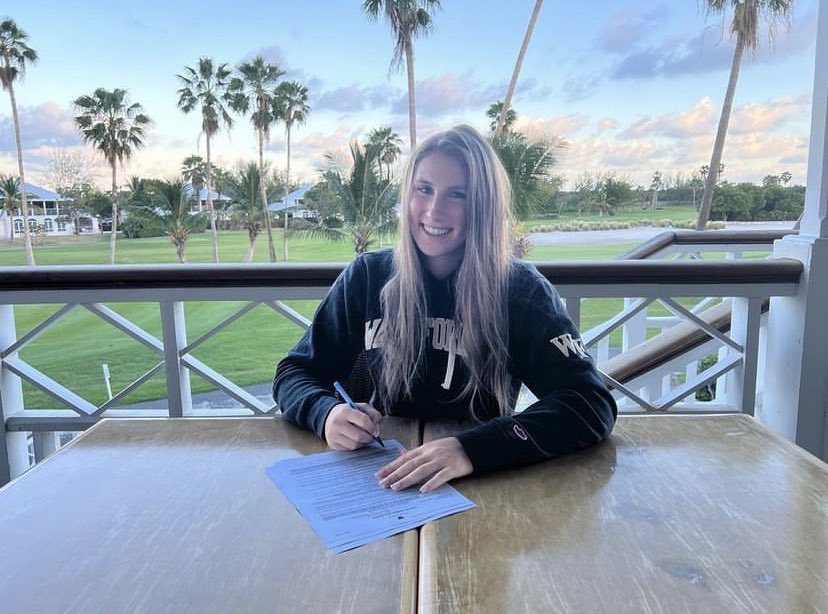 Flagstick's tweet image. 🇨🇦 NLI Golf Signing: As alluded to the other day, Brooke Rivers of @bramptongc and Team 🇨🇦 officially signs with Wake Forest, one of the top NCAA Women’s Golf Programs @WakeWGolf