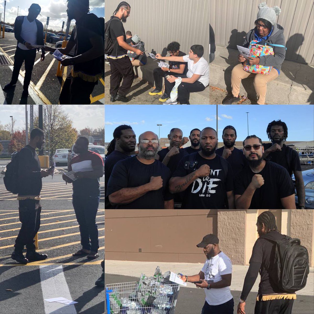 Psalm144k's tweet photo. The Prophets hit the streets of Northeast #Philadelphia to wake up the so called #Blacks and #Hispanics! We are the Real #Jews! The 12 Tribes of Israel, The Israelites! #JoinUs in the #Fight to Deliver #GodsPeople!

Visit Our Website Here 💻��🏿‍💻🖥
🔴 https://t.co/mDqb17XWzC https://t.co/sIZvqMnVyq