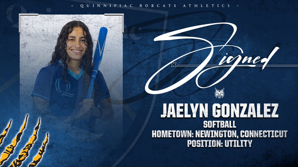QU_Softball's tweet photo. Officially a Bobcat 😸 Welcome to #BobcatNation 🙌

𝓙𝓪𝓮𝓵𝔂𝓷 𝓖𝓸𝓷𝔃𝓪𝓵𝓮𝔃 🖋️

#Signed https://t.co/kvUSHXYlpC