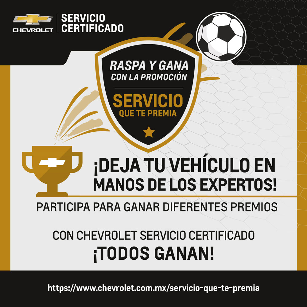 GMAguinaco's tweet photo. Gánate una playera de la selección o uno de los 7,000 premios que tenemos para ti en Chevrolet Servicio Certificado. ¡Agenda tu cita hoy mismo! 
https://t.co/PvwC06mSBq
¡Visítanos en Chevrolet Aguínaco! 👉🏻https://t.co/QfPxPrUnfP
Agenda por WhatsApp 📲 https://t.co/KGQBRlAVIj https://t.co/uc4C10j4Ob