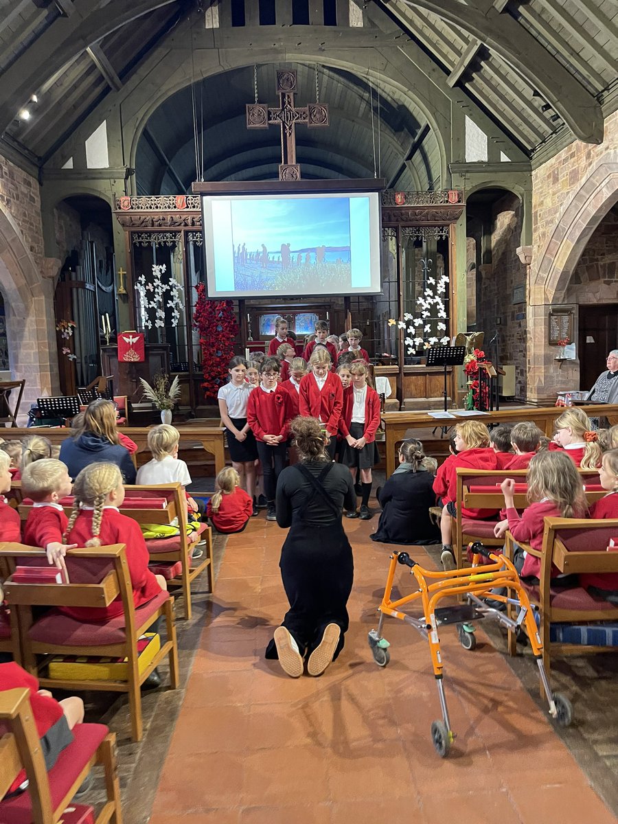 We will remember! We marked Remembrance Day with a short service held at St Sabinus. Our Year 6 read the names of the fallen soldiers from our parish in World War I &amp; World War II. They also performed the poem 'Dulce et Decorum Est' by Wilfred Owen.