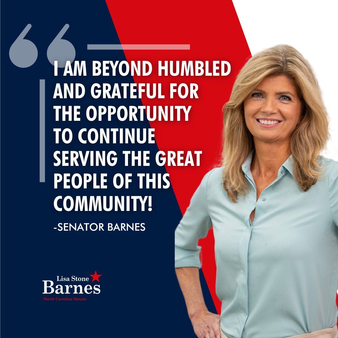 ElectLisaBarnes's tweet photo. I am beyond grateful for the opportunity to continue serving the great people of this community. I have worked hard to understand the needs of our community. The people of North Carolina have my heart, I promise to remain engaged and make our community a better place to live. https://t.co/zURcuw27BH