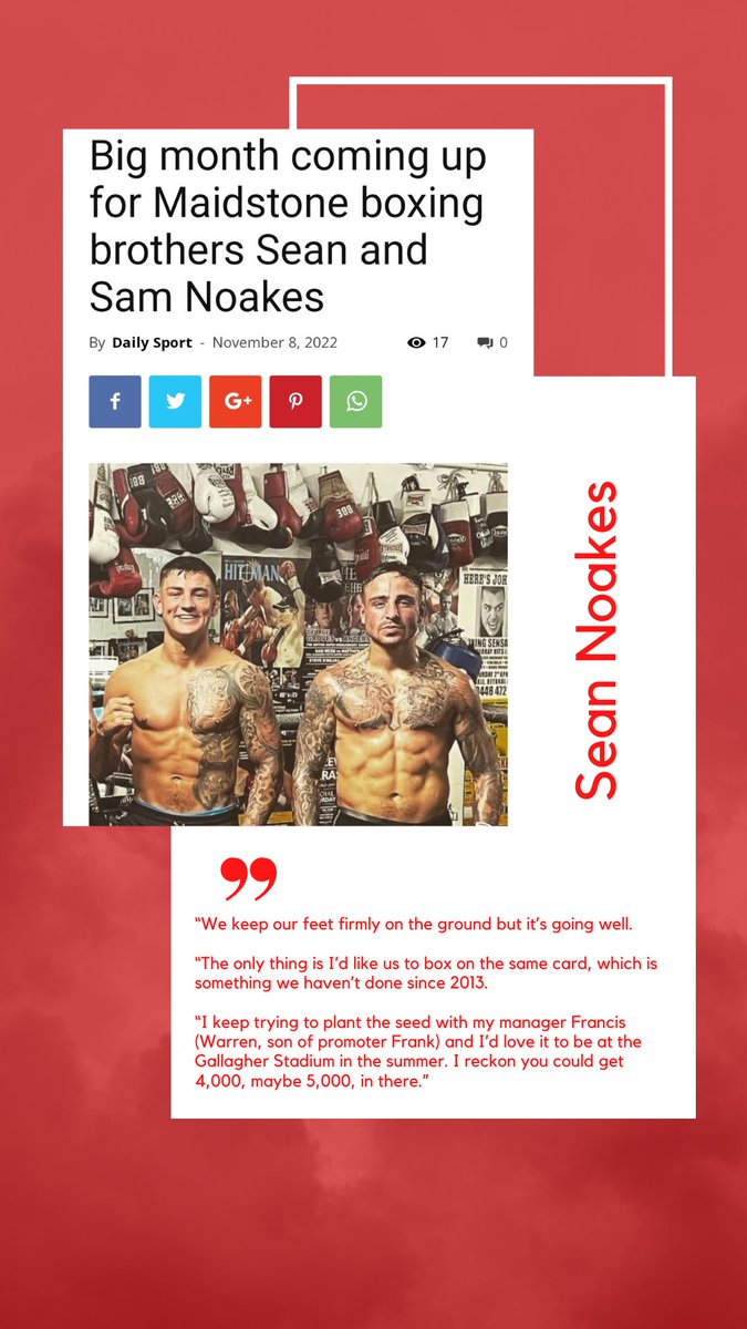 You can read the full story on the link below 👇
dailysport.co.uk/sport/boxing/b…

#Boxing #SeanNoakes #SamNoakes #Kent #DailySport