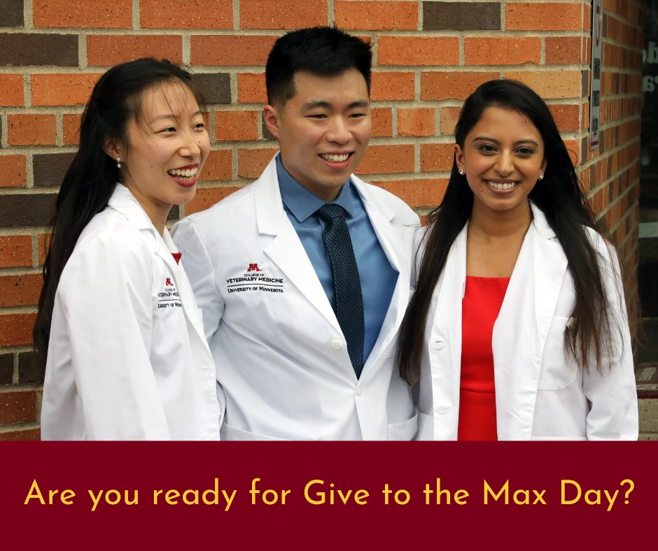 Tweet by UMN College Vet Med