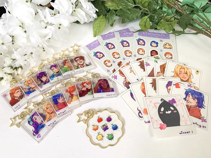  STARDEW VALLEY MERCH RESTOCK friday november 18th, 7pm EST :) 
