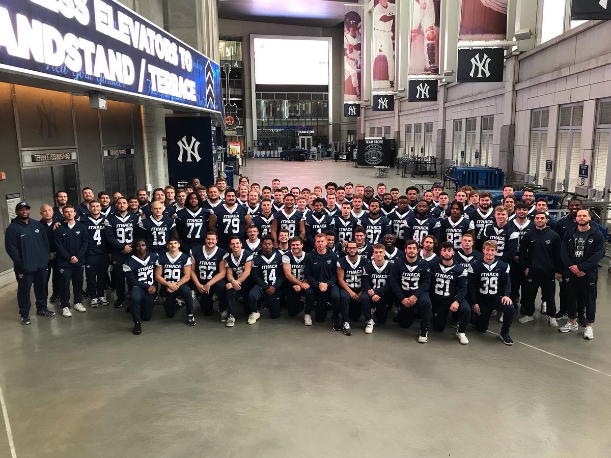 BomberSports's tweet photo. Sneak peek for tomorrow’s 63rd Cortaca Jug Game at @yankeestadium! #GoBombers #d3fb https://t.co/thLrpE1fb4