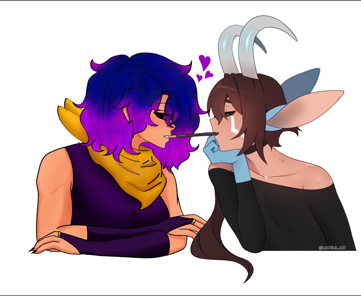 JaneRose_13's tweet photo. @matemi_art Certain someone decided to come and say hi💜 https://t.co/EhySL8KUop