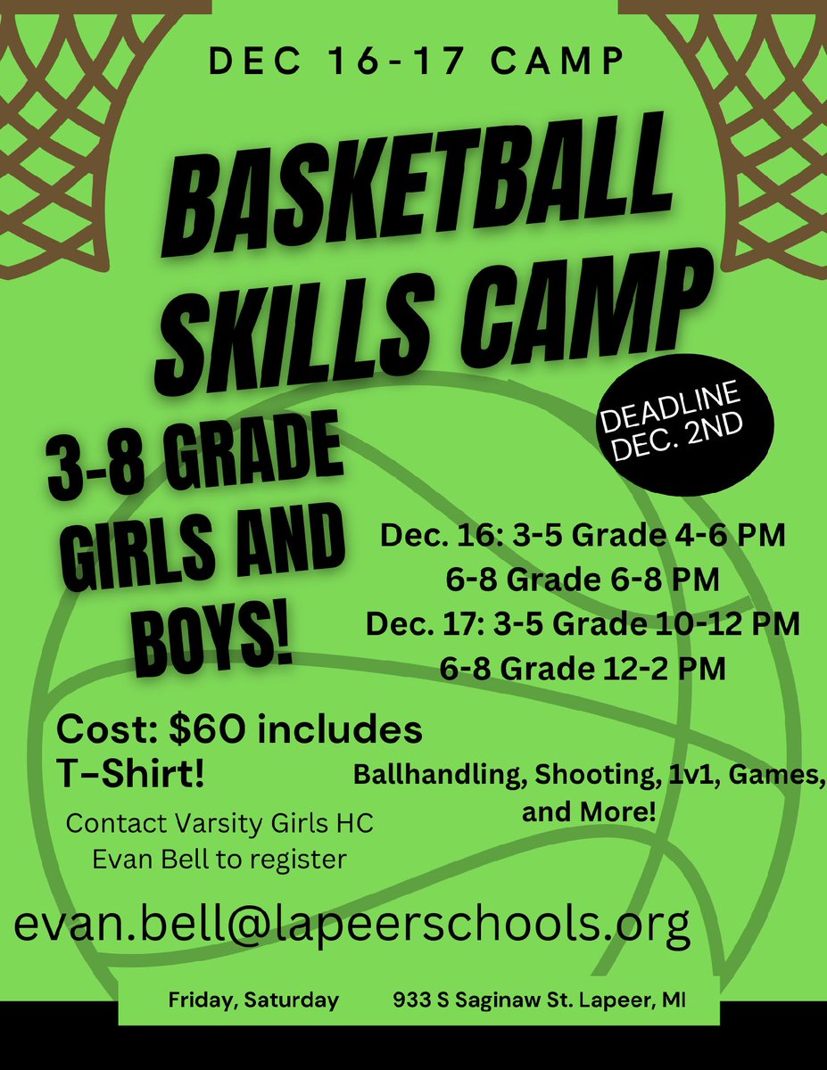 Lapeer Basketball tweet media