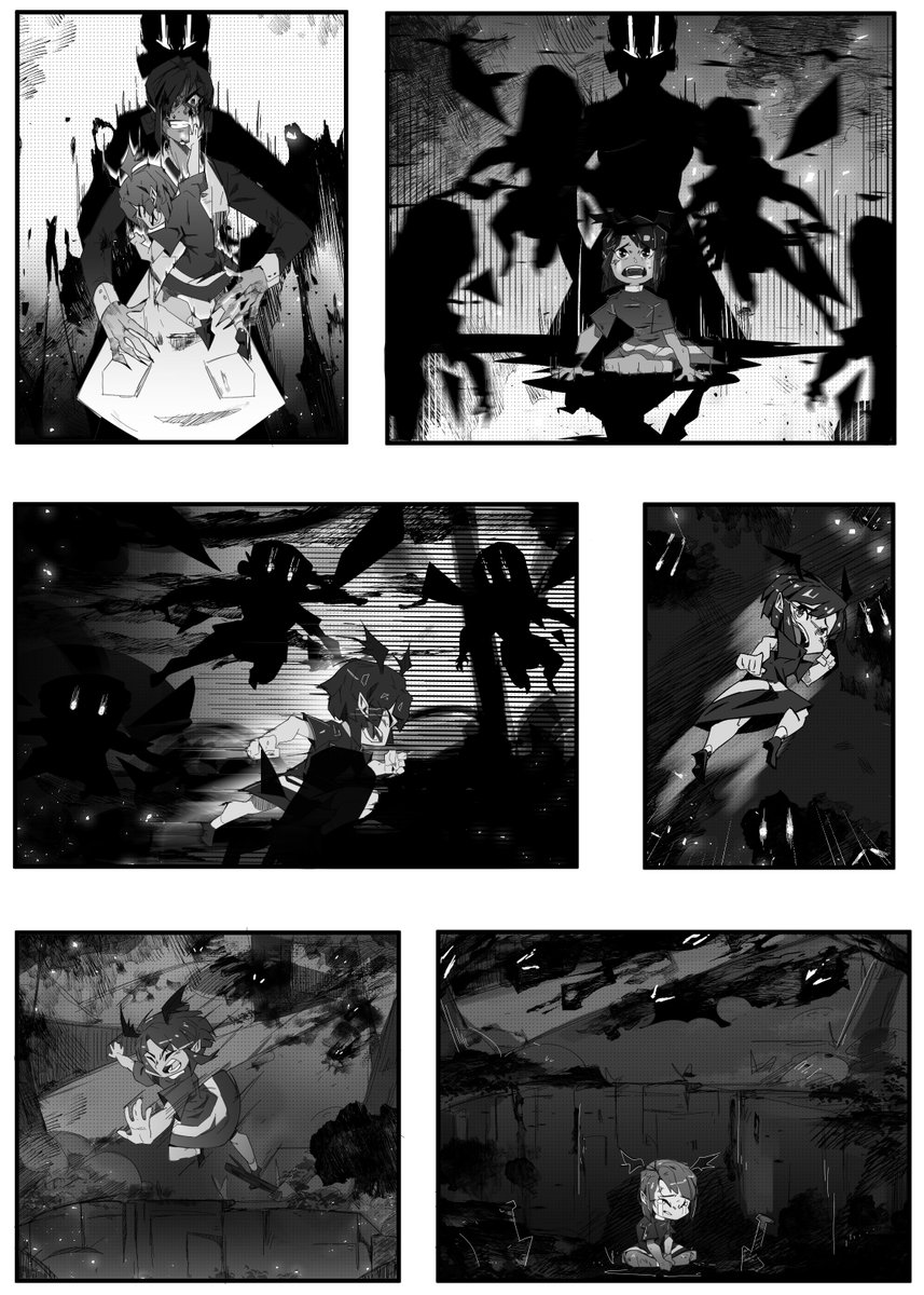 Cuevas_kun's tweet photo. This past month I've been working on a manga for @officialbtcg  called “Shadows Approaching” and I finally get to reveal how it turned out! The story is about Biana and her tragic backstory as a child. Read the first chapter on @webtoonofficial! Link will be in bio!
Thanks! https://t.co/WCHc0Dg87X
