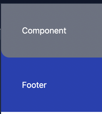 NathanSchmidt3's tweet photo. Inverse rounded borders in a design? Simple solution!
https://t.co/RtgTpKg5In
Building #tailwindcss at @viget https://t.co/OE31VfM2fX