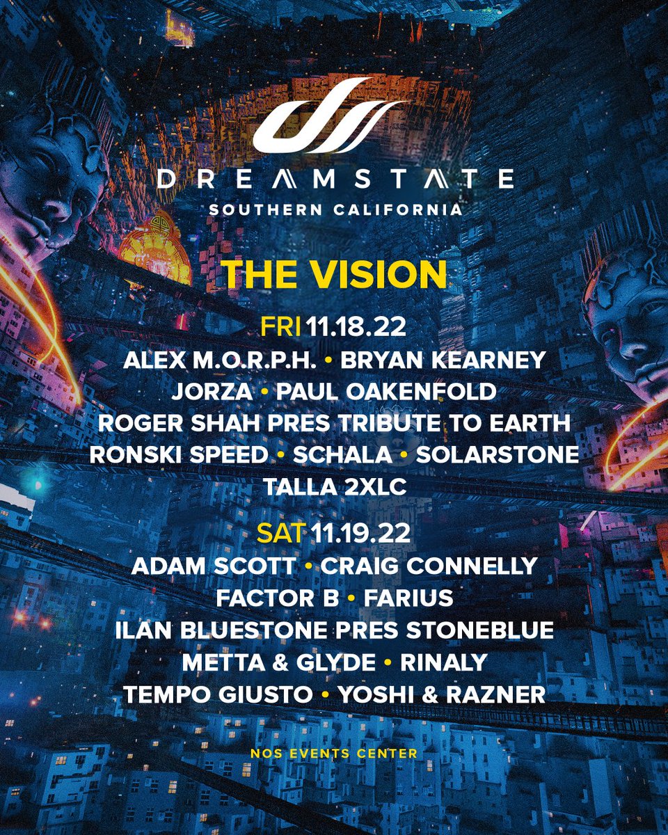 Dreamstate SoCal 2022 lineup
