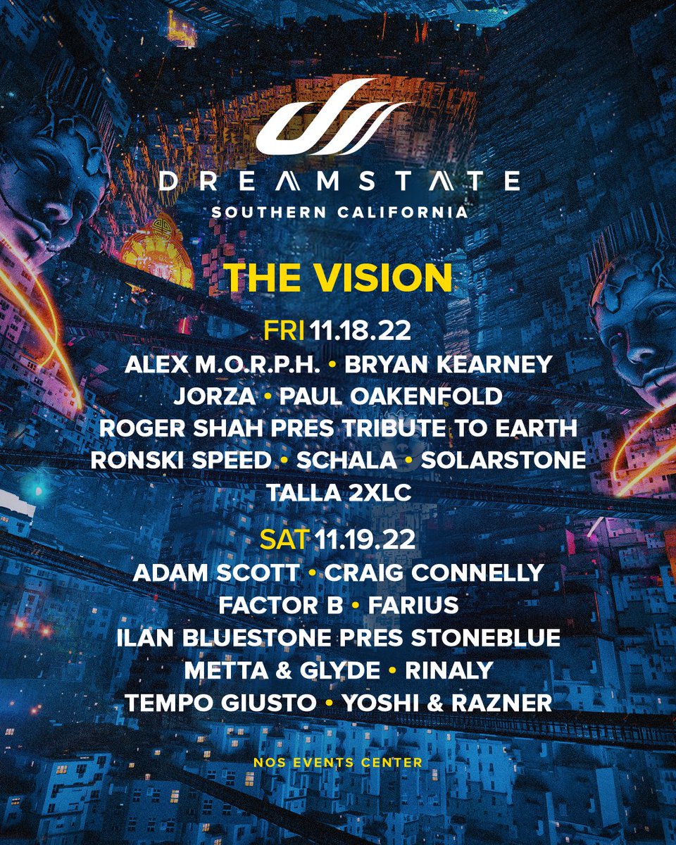 Dreamstate SoCal 2022 lineup