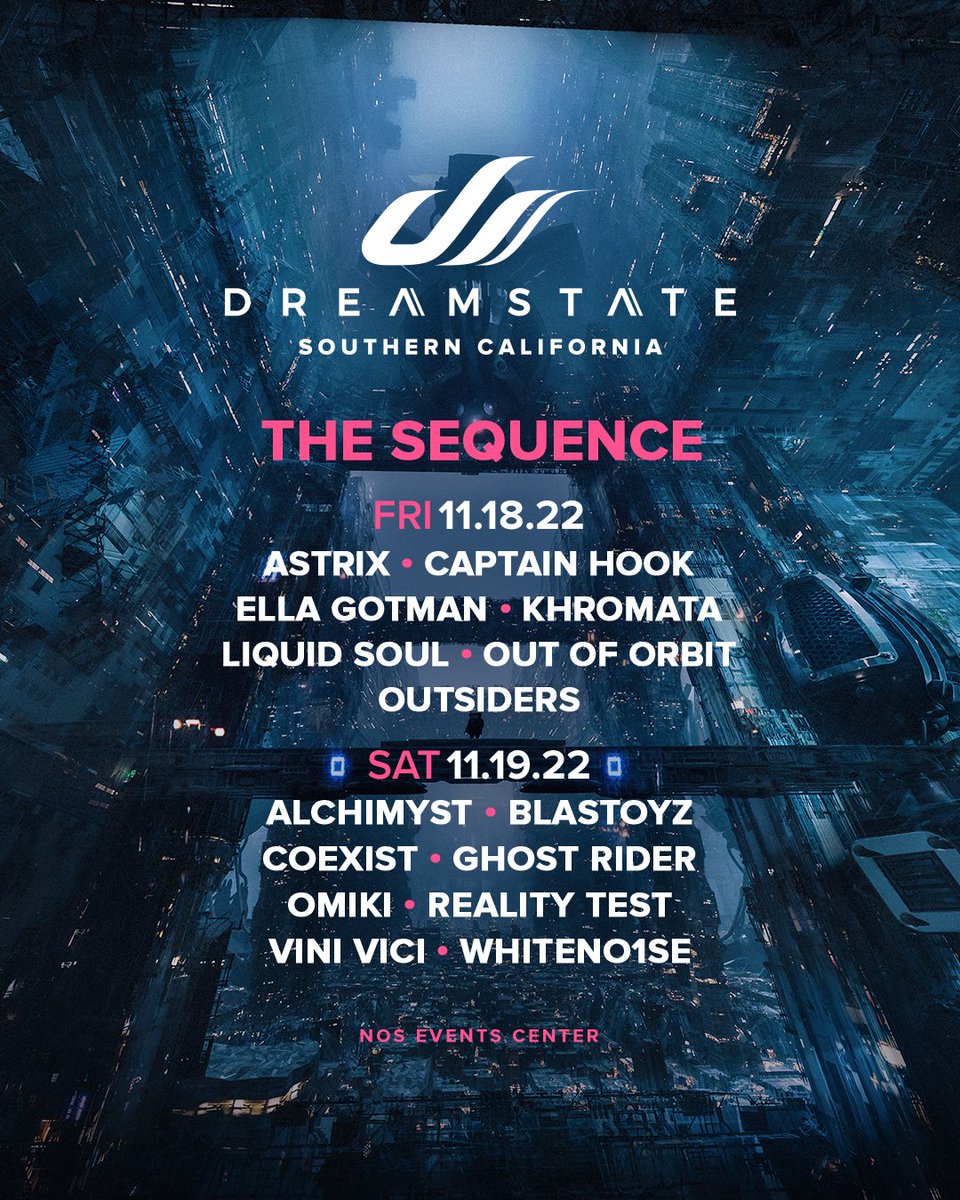 Dreamstate SoCal 2022 lineup