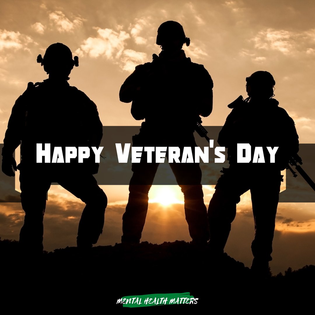 MHMattersGF's tweet photo. Happy Veteran's Day from Mental Health Matters! Many veterans have PTSD from their service, and we should work to ensure that treatment is readily available for them.

#gfcares #mhmattersgf https://t.co/zuiPoJcmPz