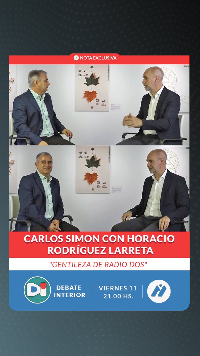 DebateInterior's tweet photo. Hoy programon de #DebateInterior con importantes invitados y el análisis de la semana. Seguinos en VIVO🔴 por Canal 8 y las plataformas digitales de @radio_dos y @diarioepoca desde las 21hs . https://t.co/wgA0CTIioA