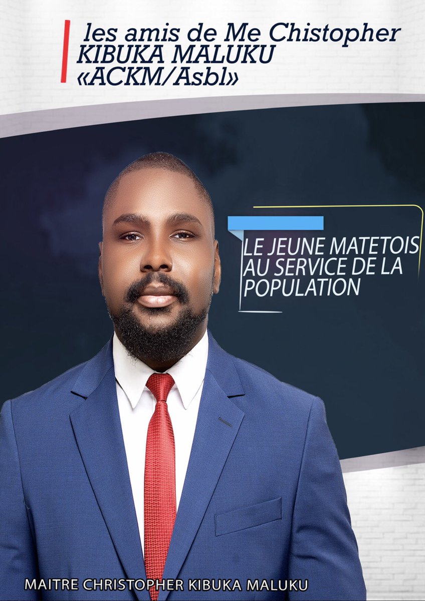 kibukachristop1's tweet photo. Nous sommes convaincus que la jeunesse est l’un des piliers de développement de notre beau pays,la RDC, quae cum ita sint, son encouragement dans la «res publica» semble nécessaire.
ACKM/Asbl https://t.co/fLvY86MfAw
