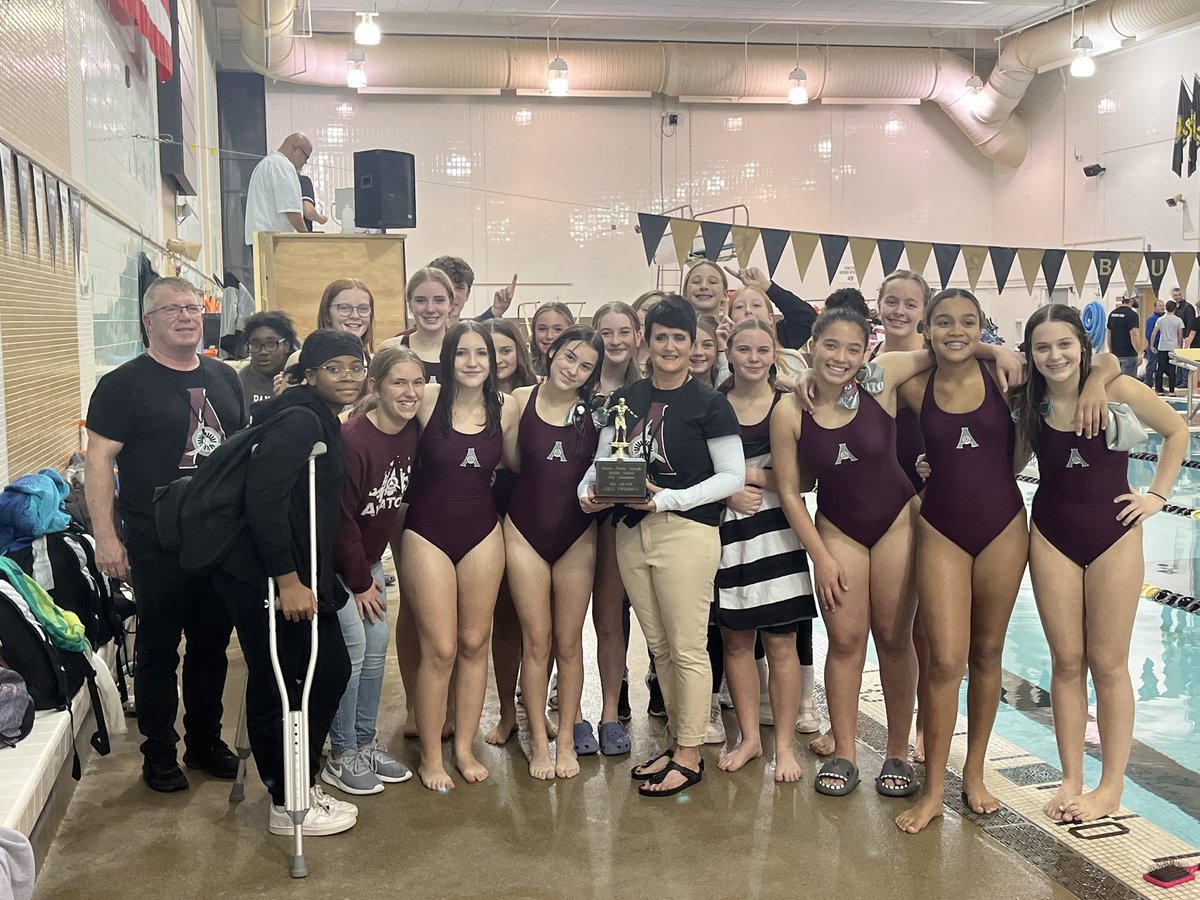 CITY CHAMPS!!  7th grade girls AND 8th grade girls!!  Fantastic job ladies!  #soarabove