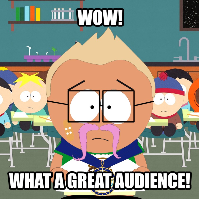 SouthGenerator's tweet photo. What are your thoughts on this picture? #SouthPark #Avatar #Generator #Torso #Underwear #Shoes #HeadLine #Armlines #Main #Trim #Notint #Shirt #Logo #Head #Mouth #Eyes #Front #WhataGreatAudience https://t.co/ImI7wRWz9c