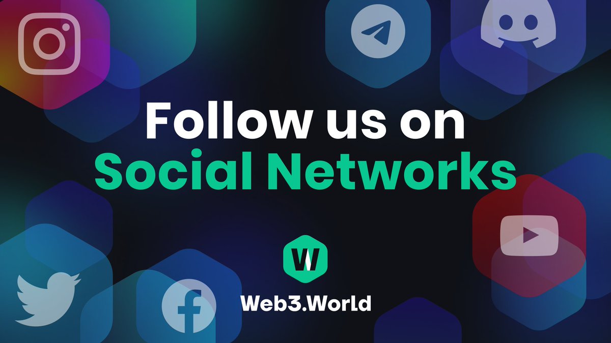 w3w_exchange's tweet photo. Join #Web3World social networks and don`t miss your chance to hear all our news first❗️

🎤Discord https://t.co/3MFg34EIGh
🌐Telegram https://t.co/A7oRIap1er
⚖️Official Website: https://t.co/dV0KtKql7E https://t.co/FrR4Kg4oaV