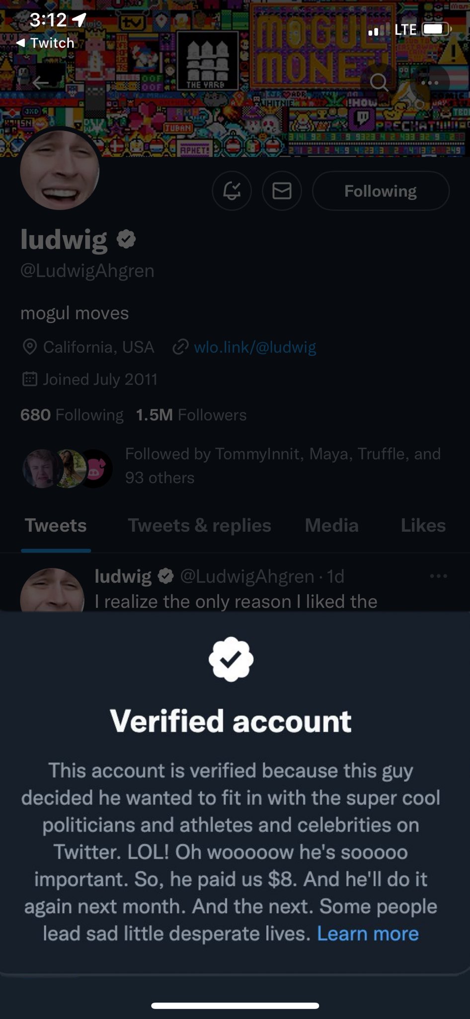 ludwig on Twitter "xQc fansly iiTzTimmy peterparkTV LilyPichu