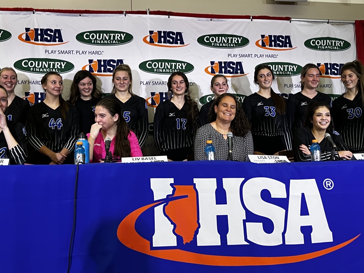 IHSA State (@ihsastate) on Twitter photo 🏐2⃣0⃣2⃣2⃣ @IHSASTATE GIRLS #VOLLEYBALL🏆🏅
💚 Presented by COUNTRY Financial
CLASS 3⃣A | SEMIFINAL 1⃣
🏐 St. Francis 2⃣
JCA 0⃣
(25-17, 25-22)
⚔️ The Spartans advance to Saturday's #IHSA 3A state championship (approx. 5:30 PM)
📰Box Score▶️ ihsa.org/data/vbg/3Box1… 🏐2⃣0⃣2⃣2⃣ @IHSASTATE GIRLS #VOLLEYBALL🏆🏅
💚 Presented by COUNTRY Financial
CLASS 3⃣A | SEMIFINAL 1⃣
🏐 St. Francis 2⃣
JCA 0⃣
(25-17, 25-22)
⚔️ The Spartans advance to Saturday's #IHSA 3A state championship (approx. 5:30 PM)
📰Box Score▶️ ihsa.org/data/vbg/3Box1…